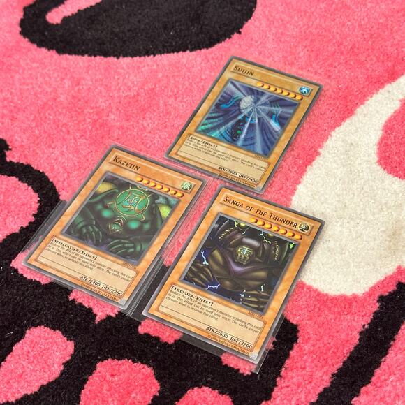 Sanga of the Thunder, Suijin, Kazejin - Yu-Gi-Oh! Metal Raiders Bundle - Picture 5 of 10
